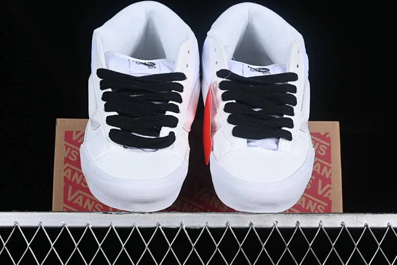 All categories Vans Vans series Vans Mid Vans Zhongbang Vans Knu Skool Vans official fat version of mid-top bread shoes VN000CQ97WTD